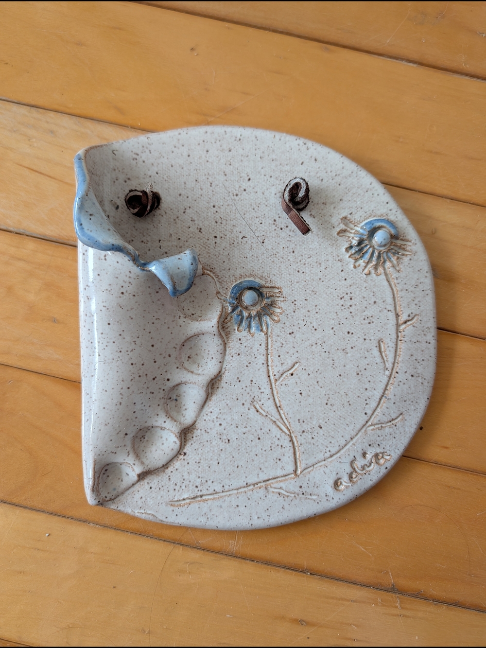 Handmade Ceramic Wall Pocket